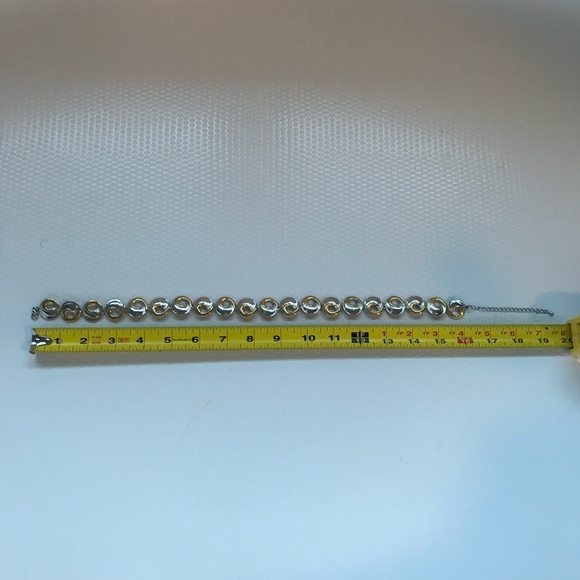 NEW Bijoux Terner Gold/Silver Necklace & Earrings - Picture 5 of 7